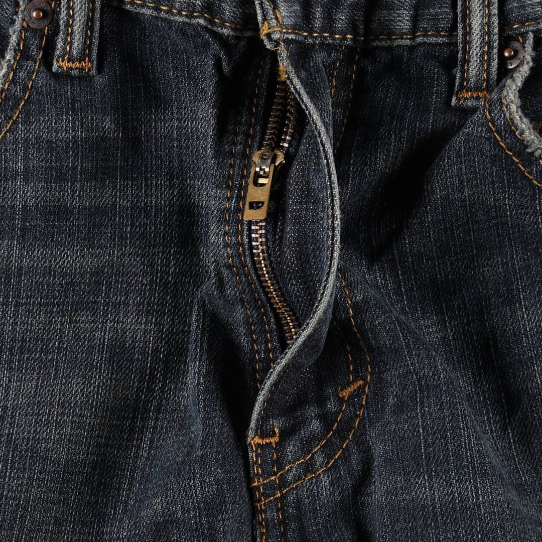 Levi's 559 straight denim pants for men, size W34 cotton navy blue type Vintage Second Hand