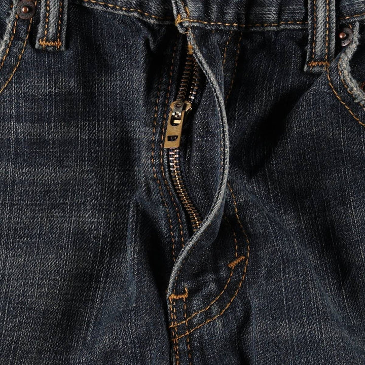 Levi's 559 straight denim pants for men, size W34 cotton navy blue type Vintage Second Hand