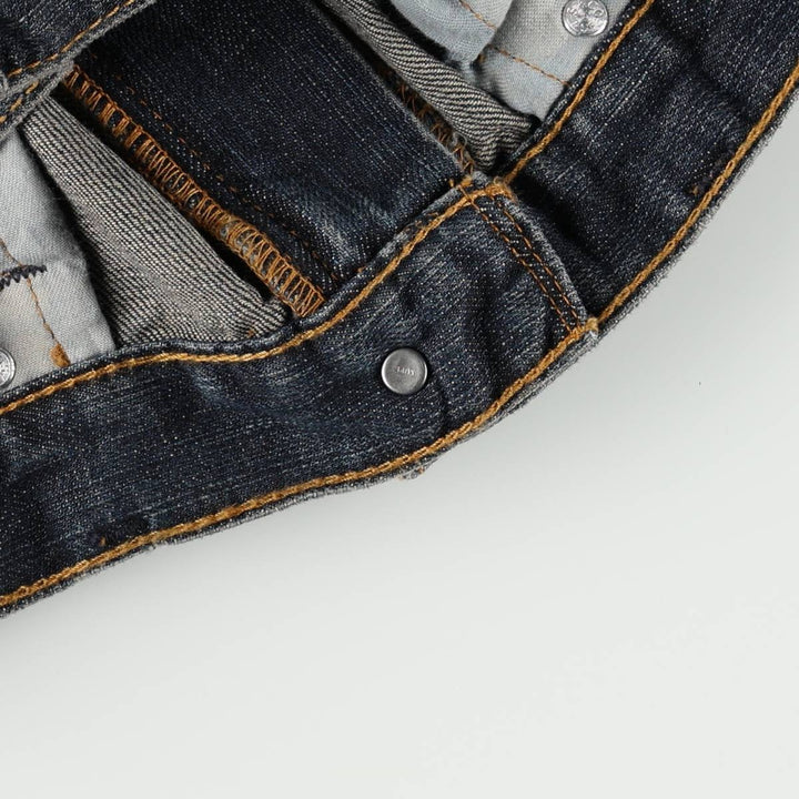 Levi's 559 straight denim pants for men, size W34 cotton navy blue type Vintage Second Hand