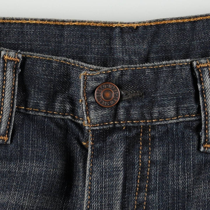 Levi's 559 straight denim pants for men, size W34 cotton navy blue type Vintage Second Hand
