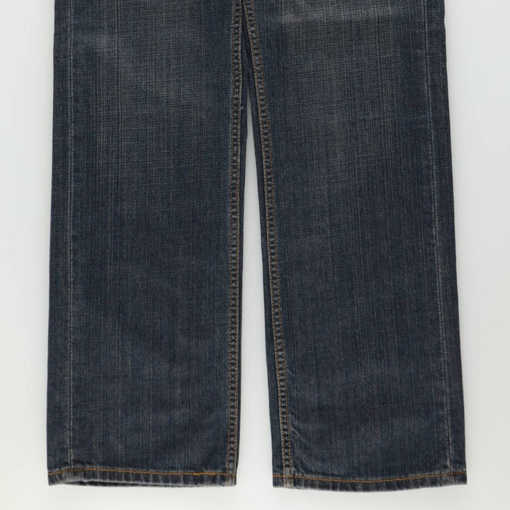 Levi's 559 straight denim pants for men, size W34 cotton navy blue type Vintage Second Hand