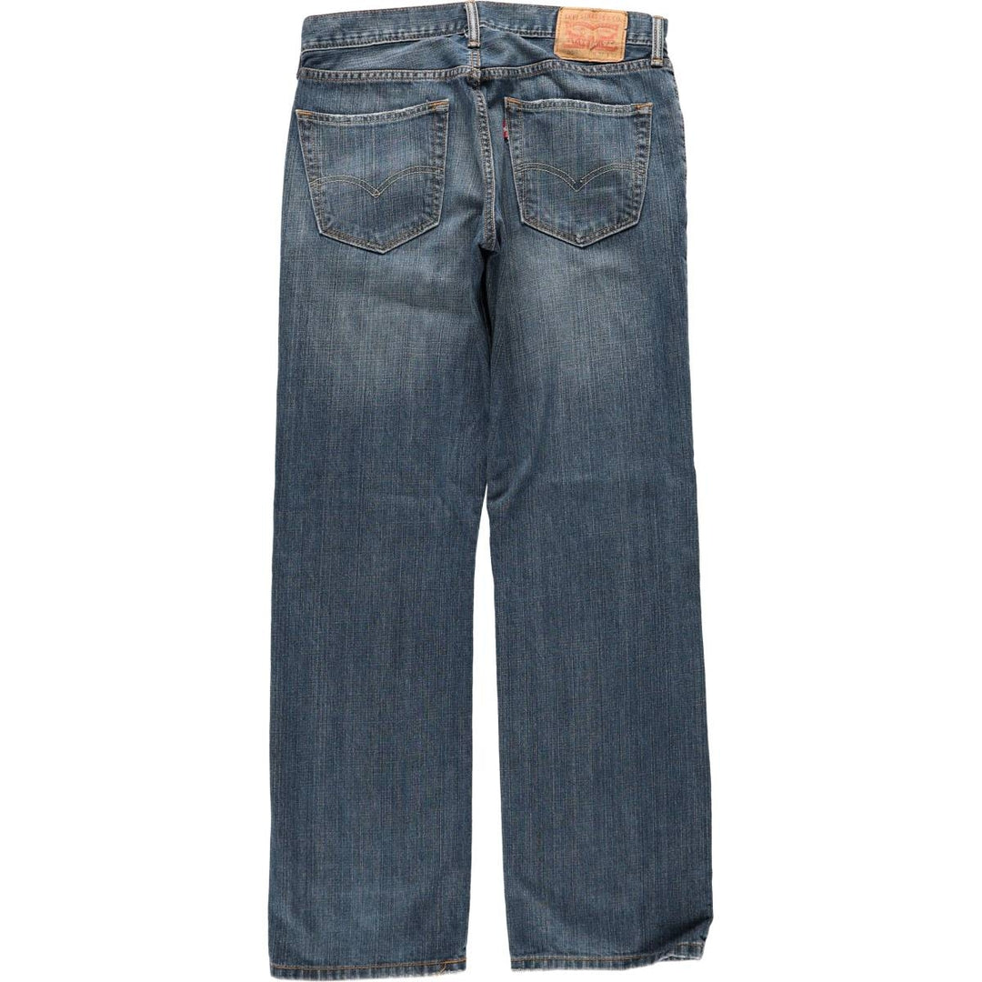 Levi's 559 straight denim pants for men, size W34 cotton blue type Vintage Second Hand