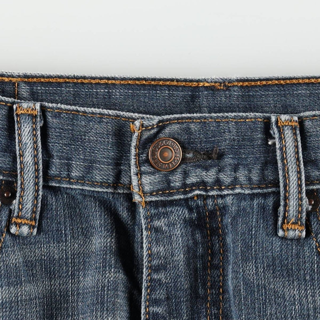 Levi's 559 straight denim pants for men, size W34 cotton blue type Vintage Second Hand
