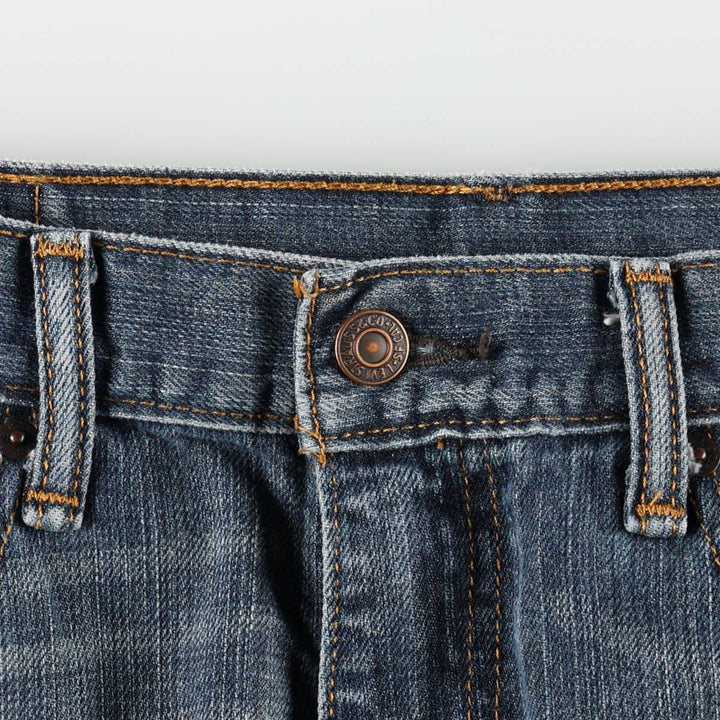 Levi's 559 straight denim pants for men, size W34 cotton blue type Vintage Second Hand