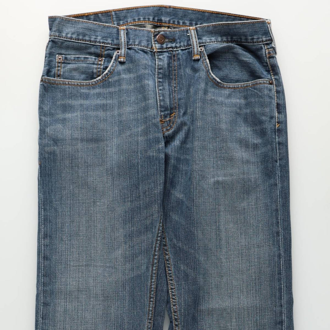 Levi's 559 straight denim pants for men, size W34 cotton blue type Vintage Second Hand