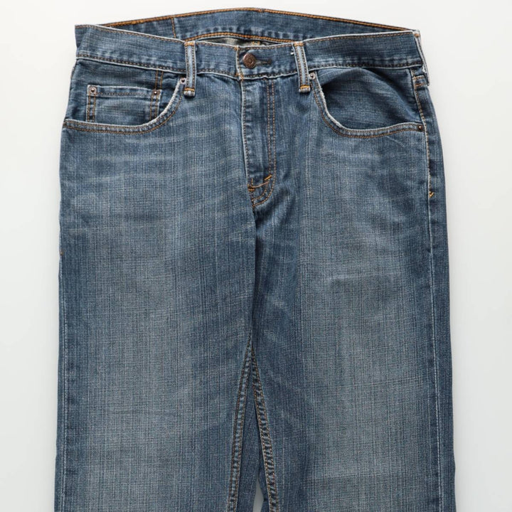 Levi's 559 straight denim pants for men, size W34 cotton blue type Vintage Second Hand