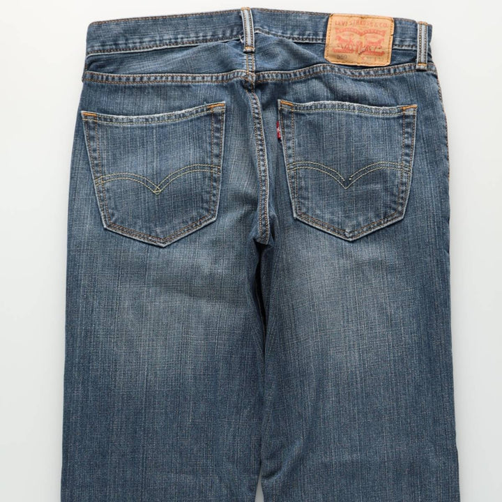 Levi's 559 straight denim pants for men, size W34 cotton blue type Vintage Second Hand