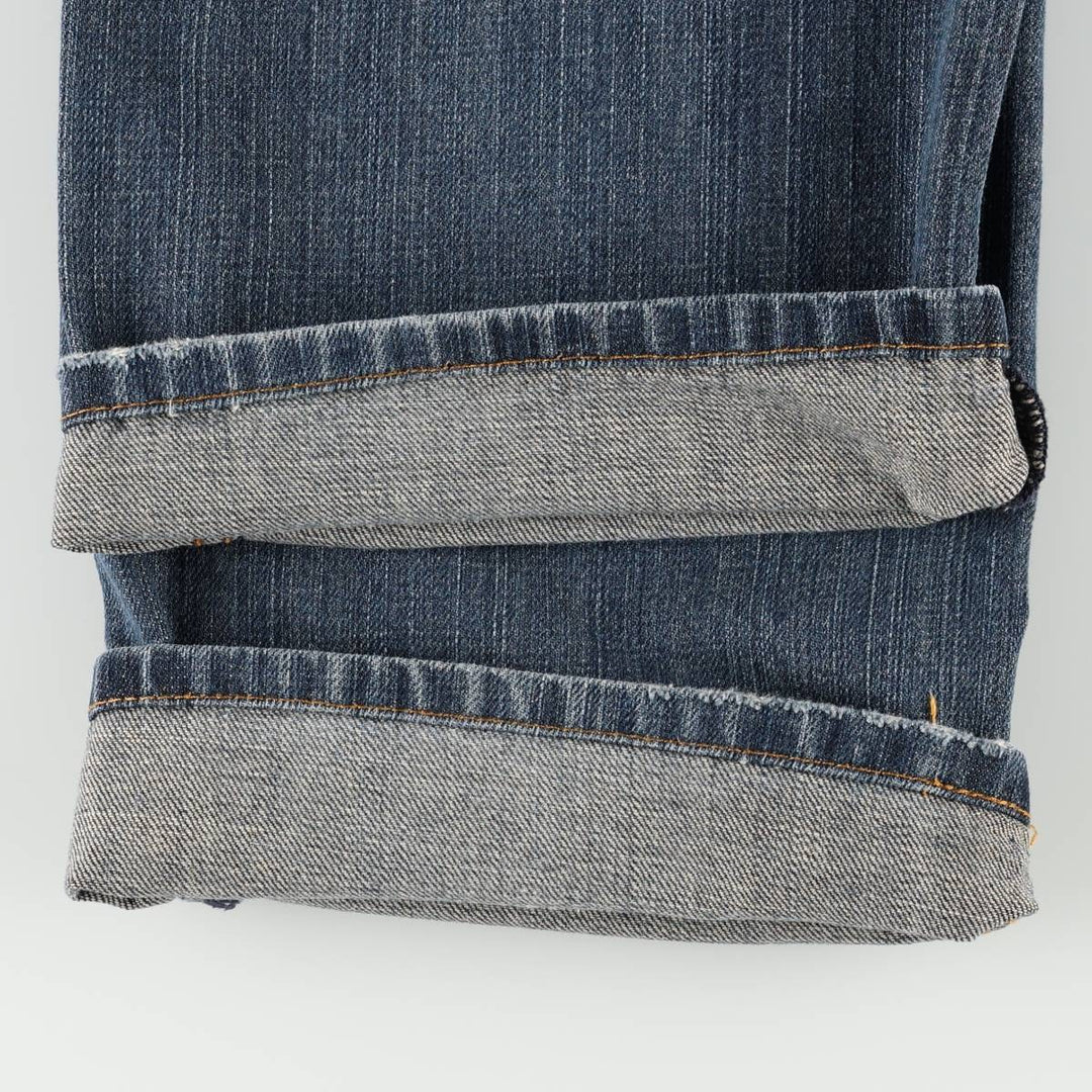 Levi's 559 straight denim pants for men, size W34 cotton blue type Vintage Second Hand