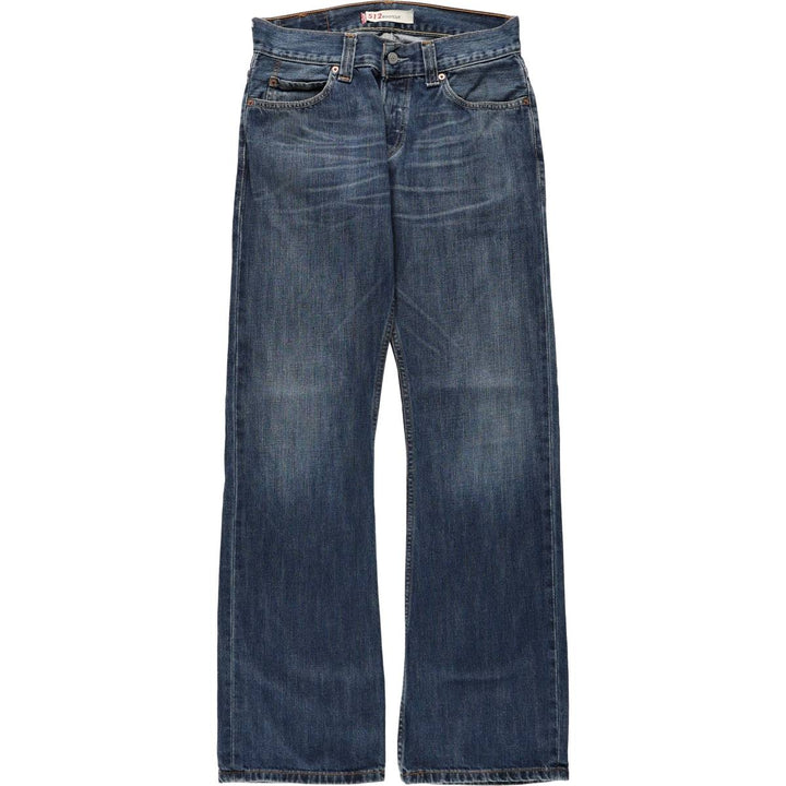 Levi's 512 BOOTCUT Euro Model Bootcut Denim Pants, Men's Size W31 (approx.) cotton blue type Vintage Second Hand