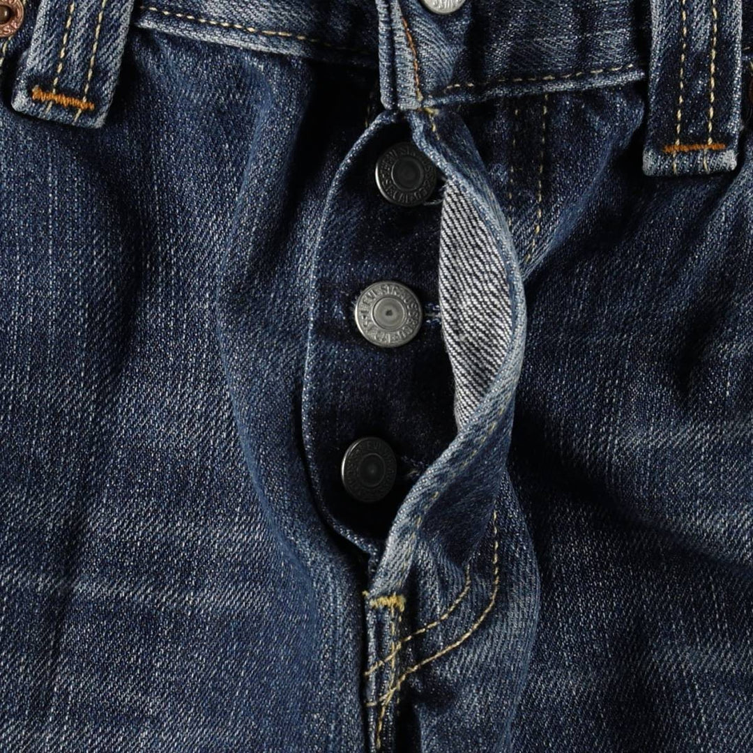 Levi's 512 BOOTCUT Euro Model Bootcut Denim Pants, Men's Size W31 (approx.) cotton blue type Vintage Second Hand