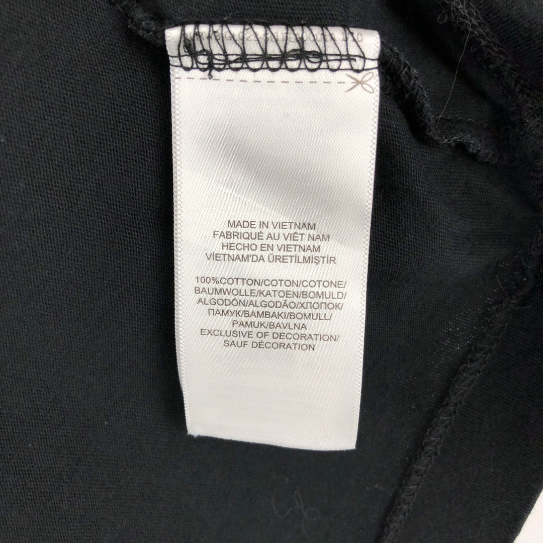 Ralph Lauren POLO RALPH LAUREN CLASSIC FIT Short-Sleeve Printed T-Shirt, Men's Size M (approx.) cotton black type Vintage Second Hand