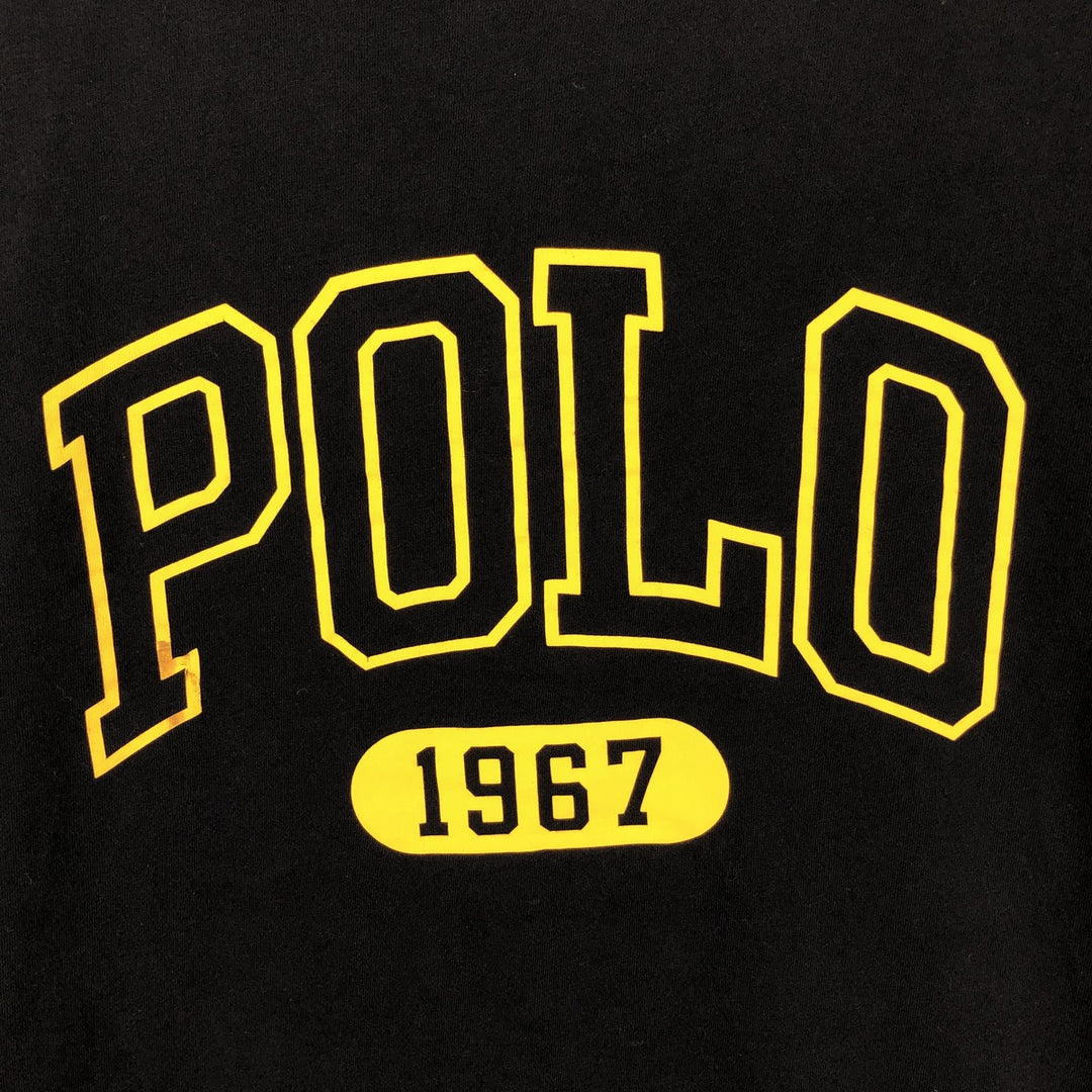 Ralph Lauren POLO RALPH LAUREN CLASSIC FIT Short-Sleeve Printed T-Shirt, Men's Size M (approx.) cotton black type Vintage Second Hand