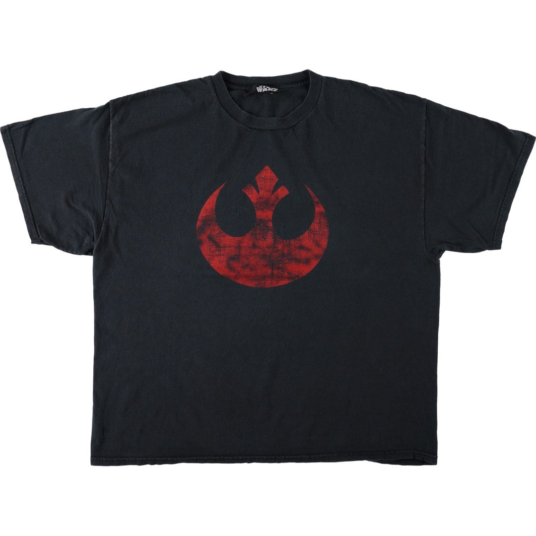 STAR WARS Star Wars Movie T-shirt Men's XL size unclear black type Vintage Second Hand
