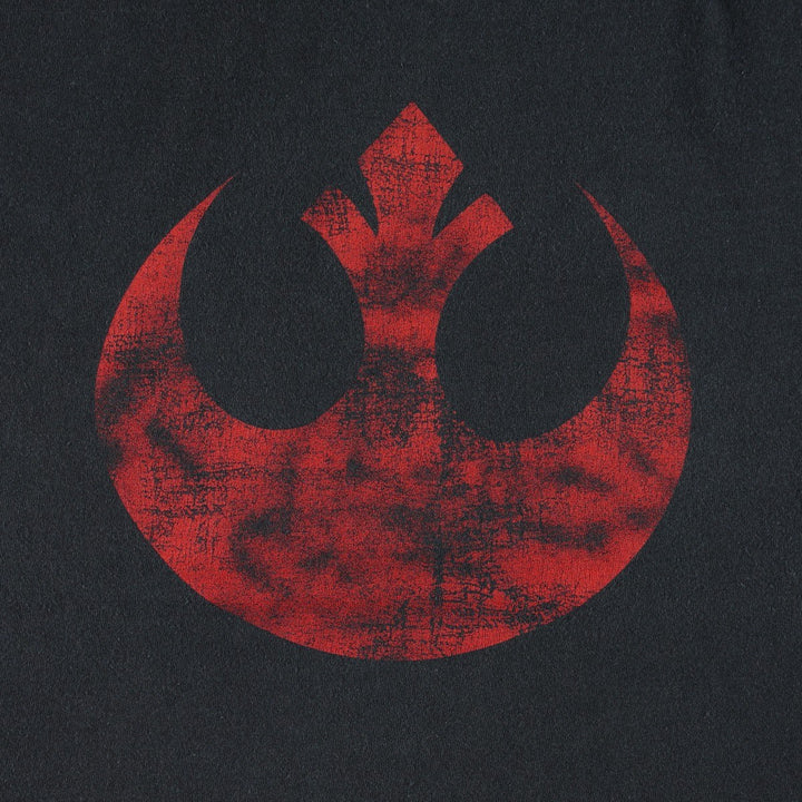 STAR WARS Star Wars Movie T-shirt Men's XL size unclear black type Vintage Second Hand