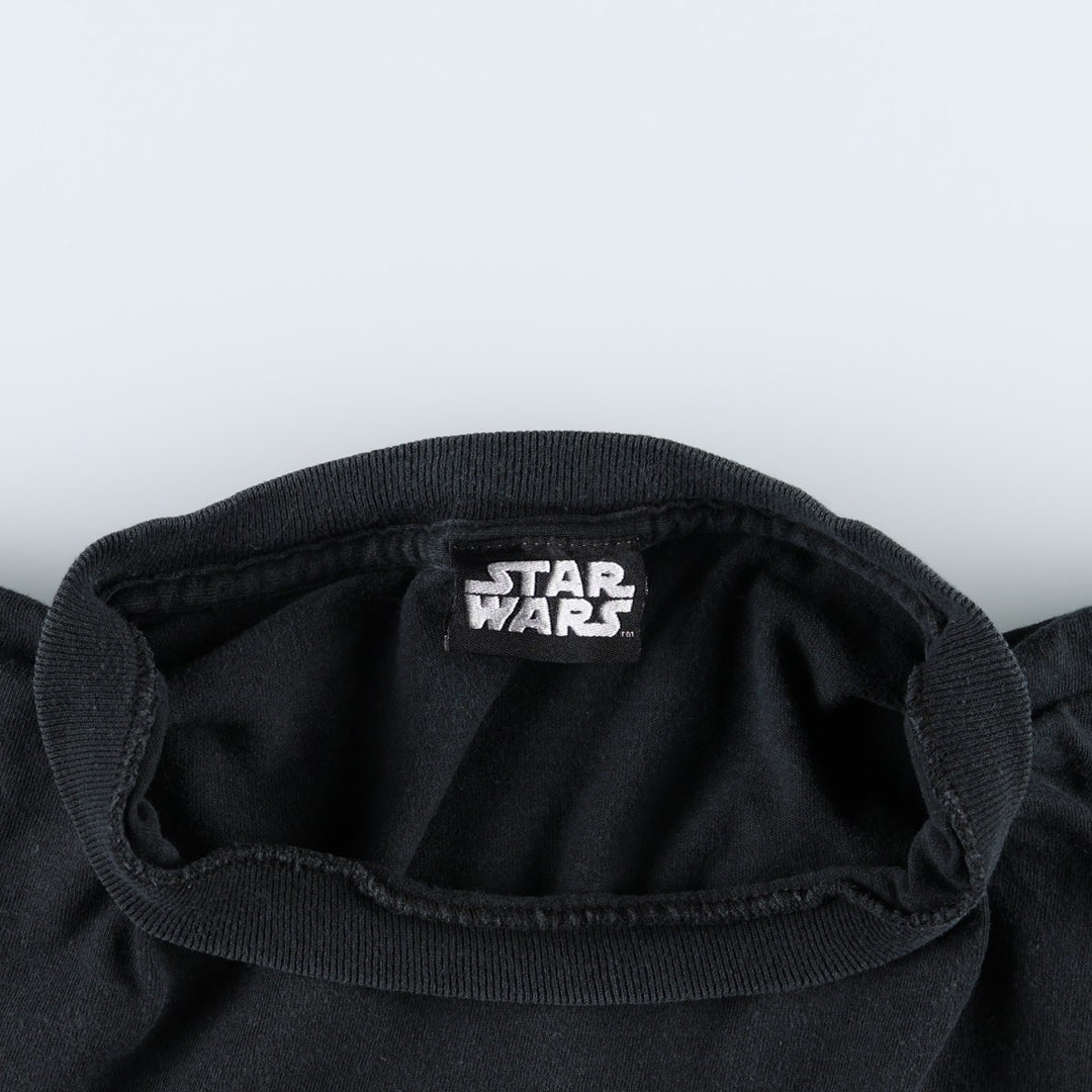 STAR WARS Star Wars Movie T-shirt Men's XL size unclear black type Vintage Second Hand