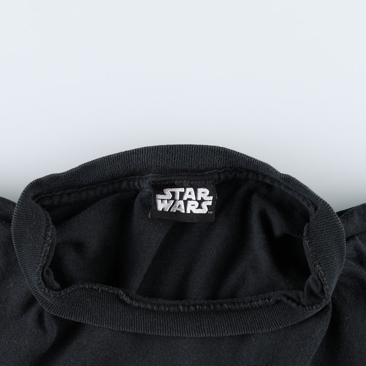 STAR WARS Star Wars Movie T-shirt Men's XL size unclear black type Vintage Second Hand