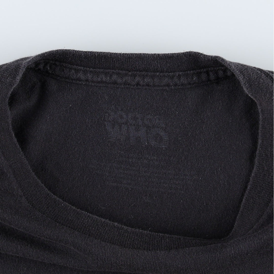 DOCTOR WHO Movie T-Shirt (Men's XL equivalent) unclear black type Vintage Second Hand