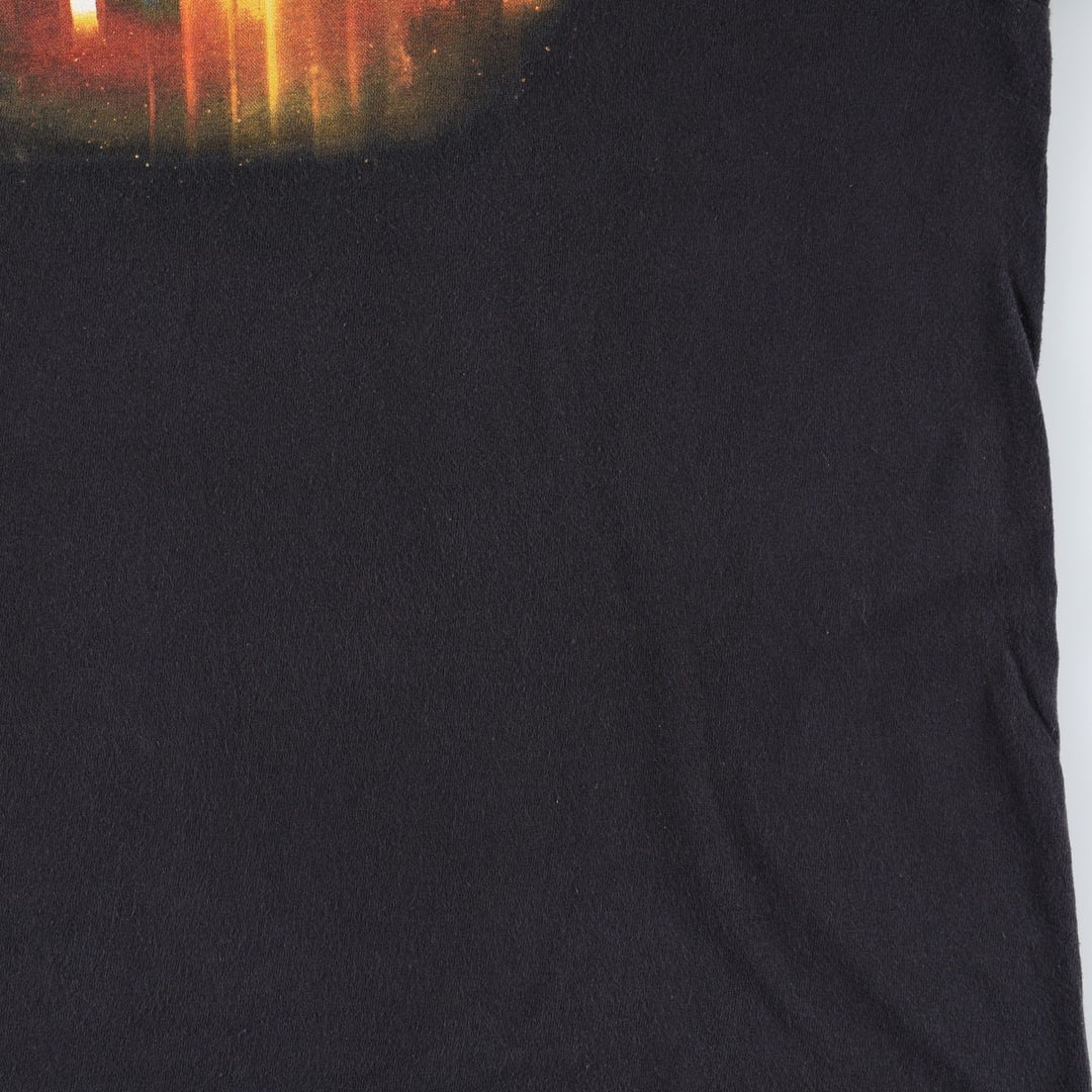 DOCTOR WHO Movie T-Shirt (Men's XL equivalent) unclear black type Vintage Second Hand