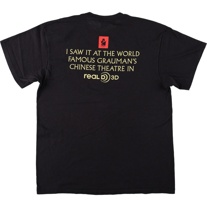 Delta Hobbit Movie T-Shirt (Men's Size L) cotton black type Vintage Second Hand