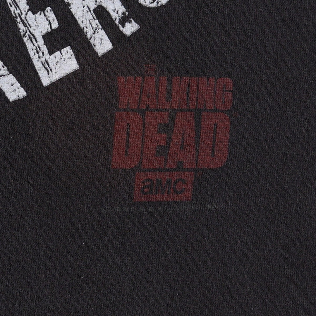 Delta THE WALKING DEAD Movie T-Shirt (Men's Size S) cotton black type Vintage Second Hand