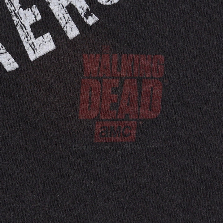 Delta THE WALKING DEAD Movie T-Shirt (Men's Size S) cotton black type Vintage Second Hand