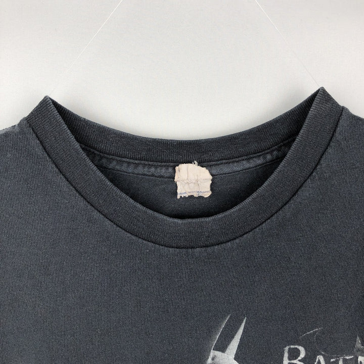 BATMAN Movie T-Shirt (Men's Size M) unclear black type Vintage Second Hand