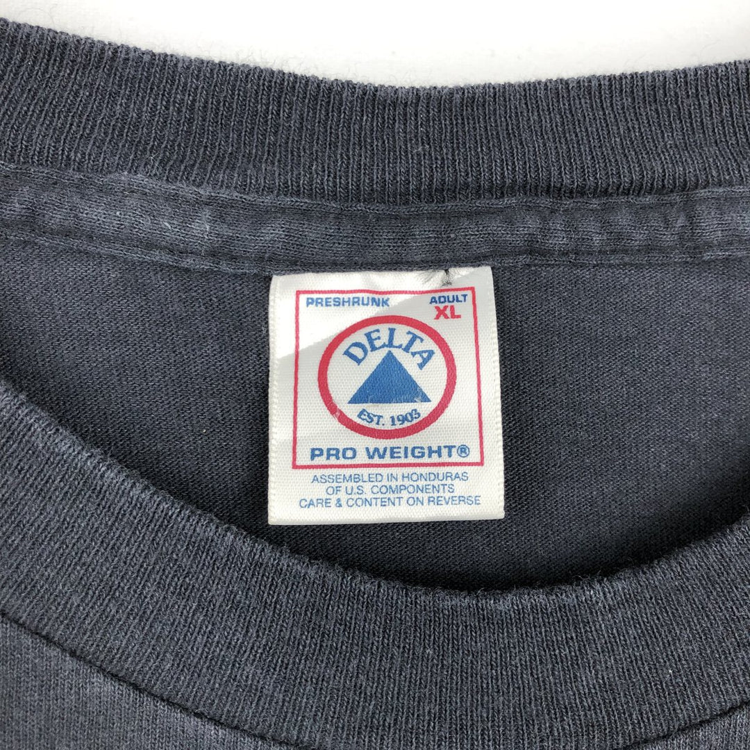 DELTA SEINFELD Movie T-Shirt (Men's XL equivalent) cotton black type Vintage Second Hand