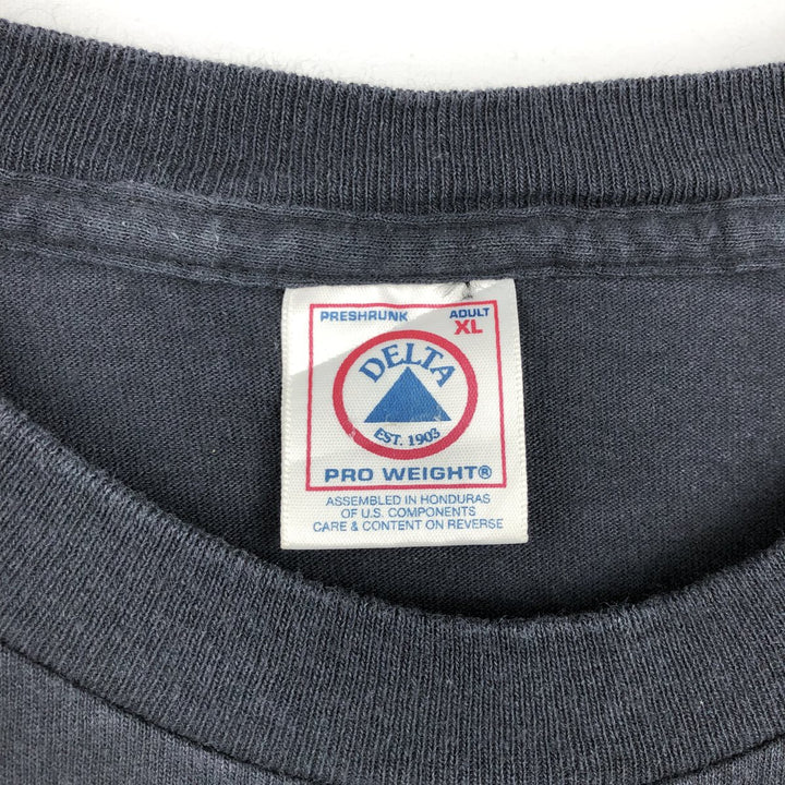 DELTA SEINFELD Movie T-Shirt (Men's XL equivalent) cotton black type Vintage Second Hand