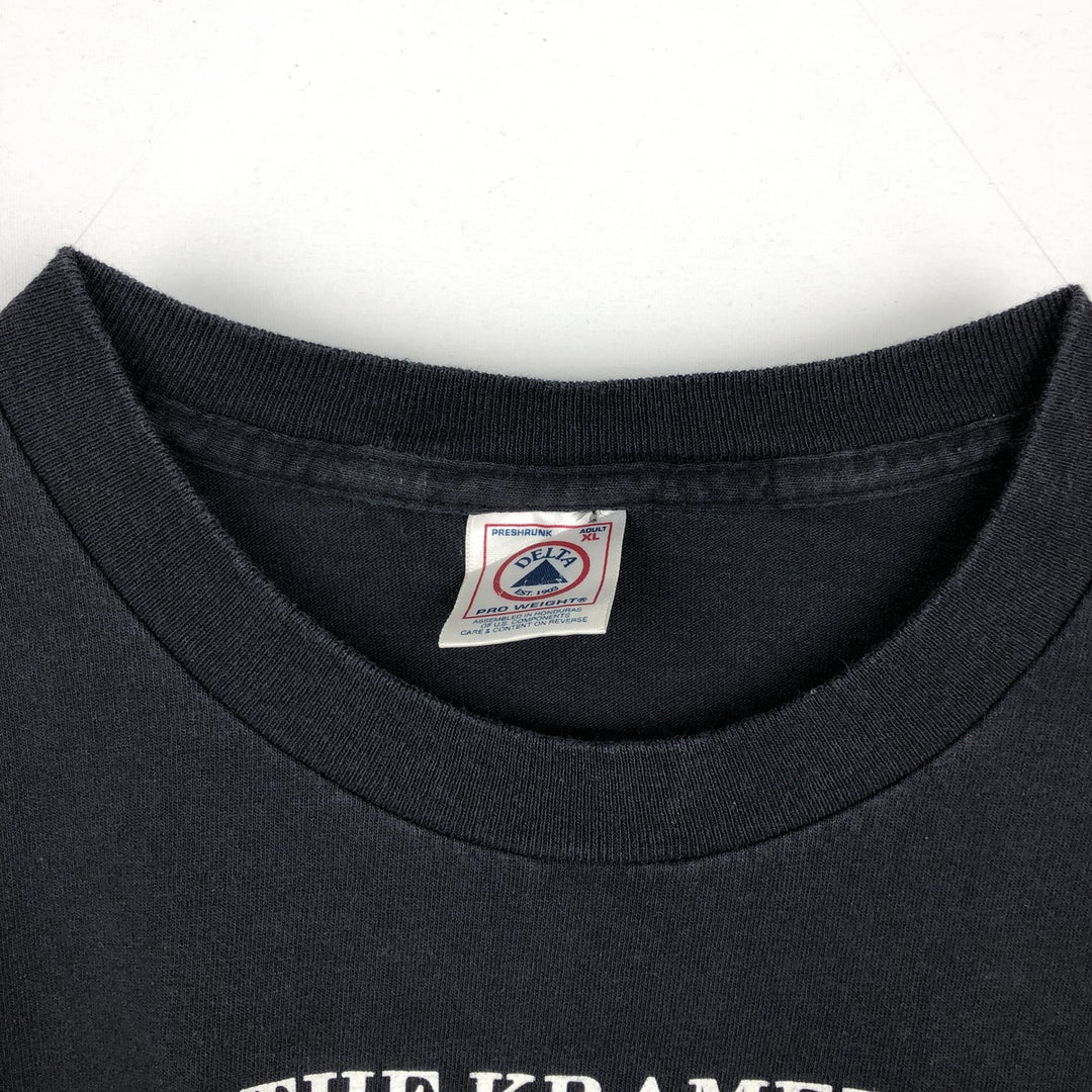 DELTA SEINFELD Movie T-Shirt (Men's XL equivalent) cotton black type Vintage Second Hand