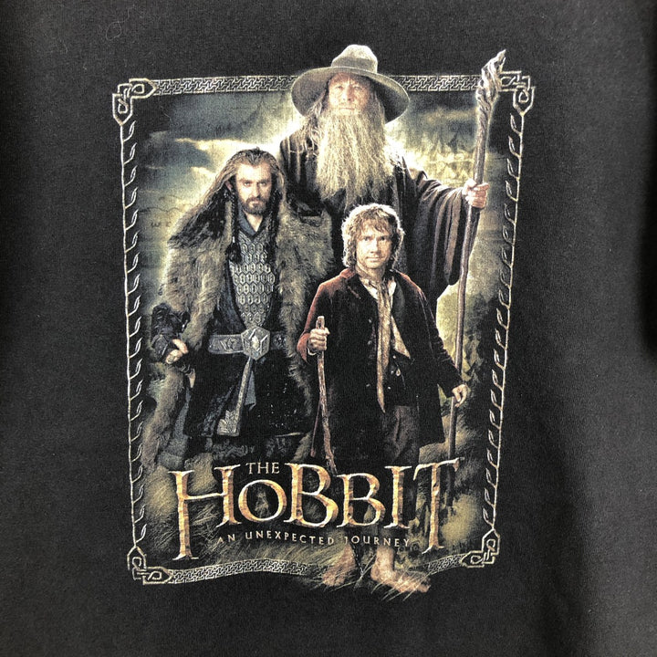 ALSTYLE HOBBIT Movie T-Shirt (Men's Size L) cotton black type Vintage Second Hand