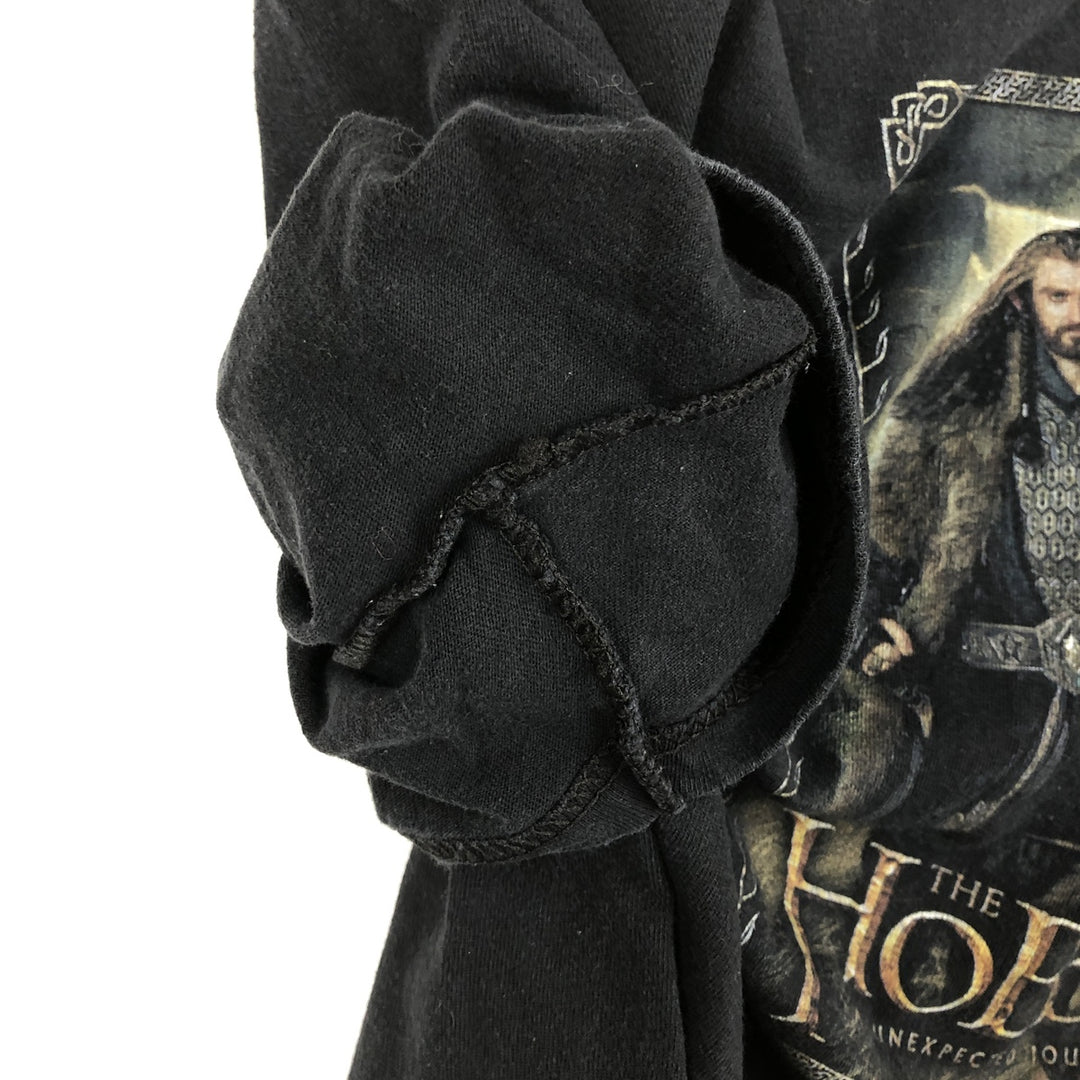 ALSTYLE HOBBIT Movie T-Shirt (Men's Size L) cotton black type Vintage Second Hand