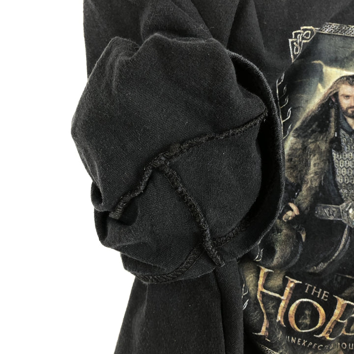 ALSTYLE HOBBIT Movie T-Shirt (Men's Size L) cotton black type Vintage Second Hand