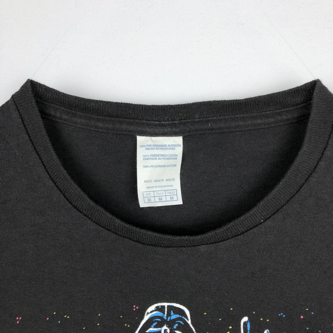 STAR WARS Darth Vader Movie T-Shirt, Men's Size Medium cotton black type Vintage Second Hand