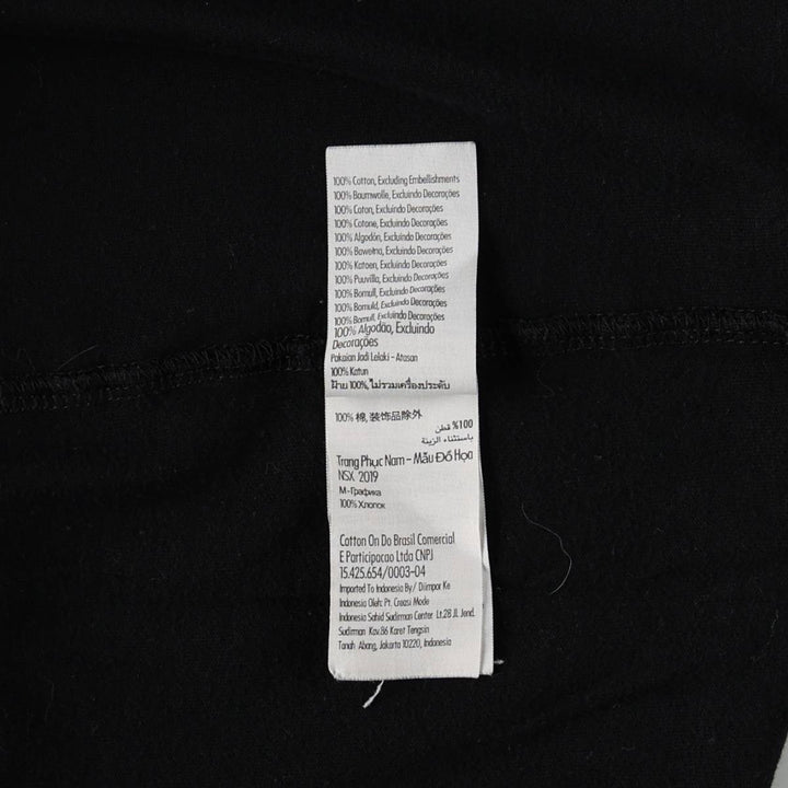 PULP FICTION Pulp Fiction Movie T-shirt Men's S size cotton black type Vintage Second Hand
