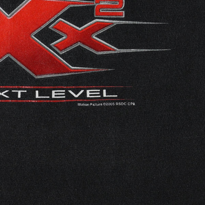 2000'S ALSTYLE XXX THE NEXT LEVEL Movie T-shirt, Made in USA, Men's Size M (approx.) cotton black type Vintage Second Hand