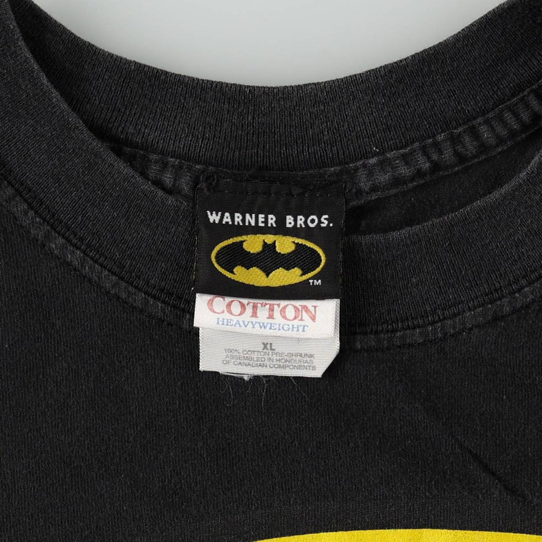 90'S Gildan Batman Movie T-Shirt, Men's XL equivalent, Vintage cotton black type Vintage Second Hand
