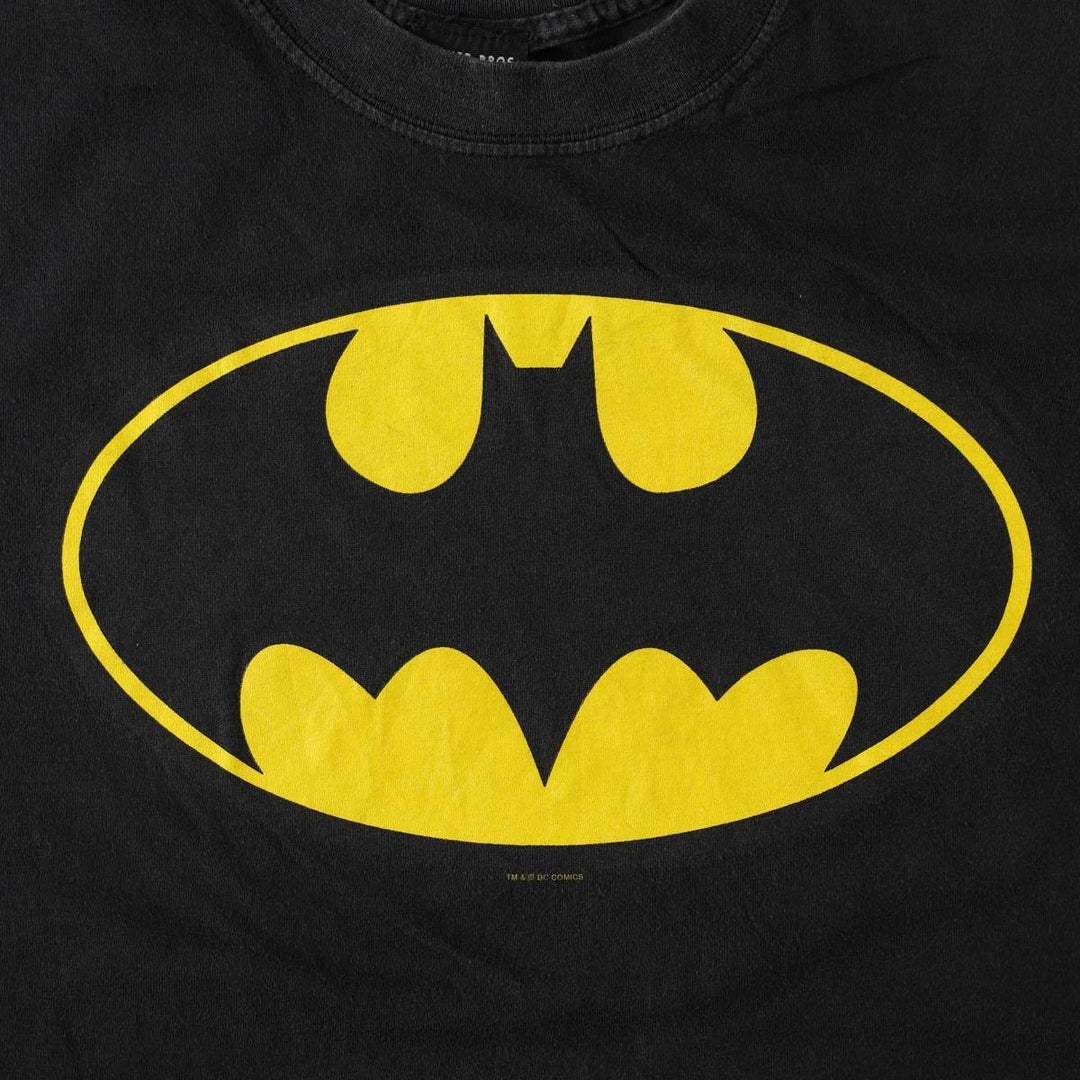 90'S Gildan Batman Movie T-Shirt, Men's XL equivalent, Vintage cotton black type Vintage Second Hand