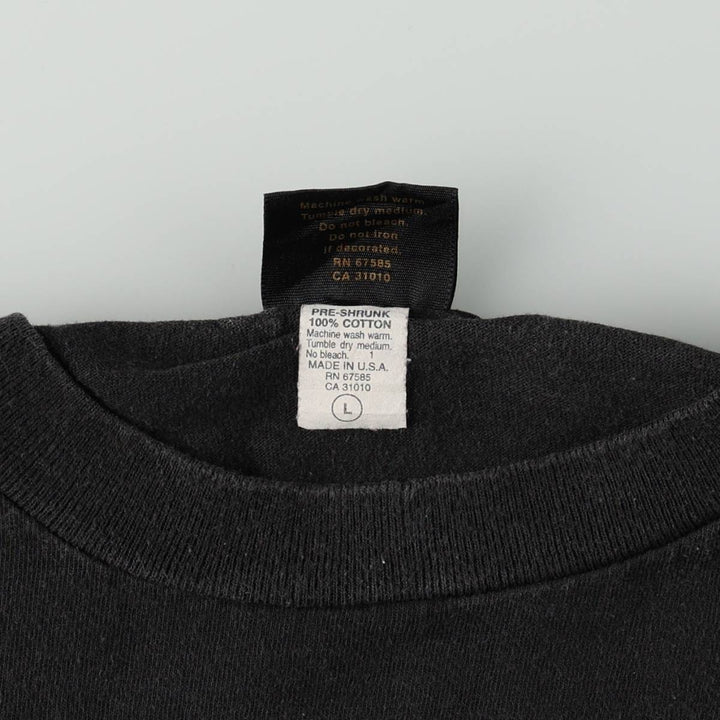 Changes SUPERMAN Movie T-Shirt, Made in USA, Men's Size L cotton black type Vintage Second Hand
