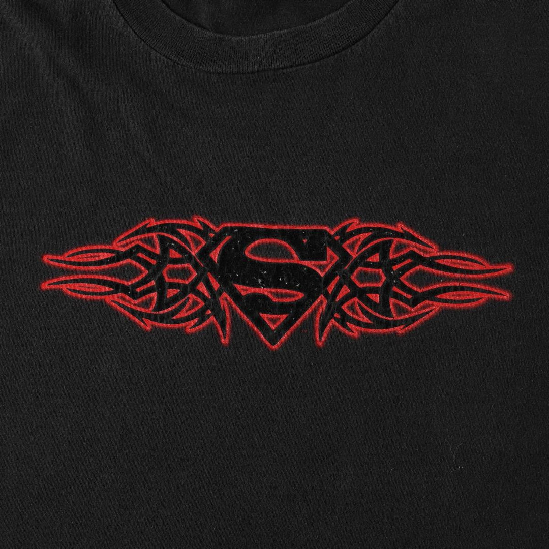 Changes SUPERMAN Movie T-Shirt, Made in USA, Men's Size L cotton black type Vintage Second Hand