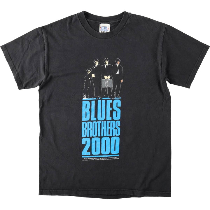 90'S Hanes Heavyweight Blues Brothers 2000 Movie T-Shirt, Made in Canada, Men's Size M (approx.), Vintage cotton black type Vintage Second Hand