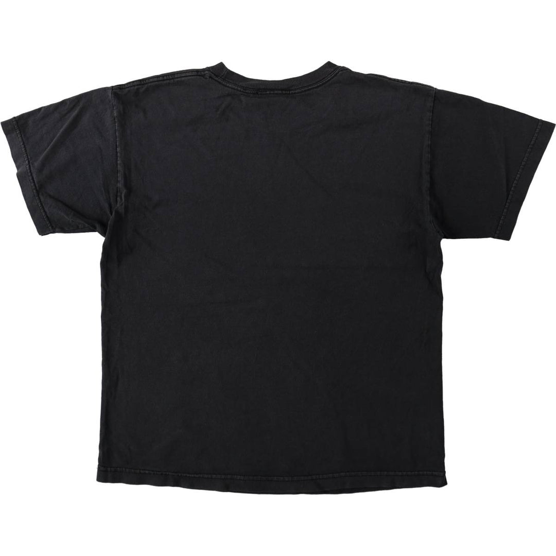 PIRATES OF THE CARIBBEAN Movie T-Shirt (Men's Size L) unclear black type Vintage Second Hand