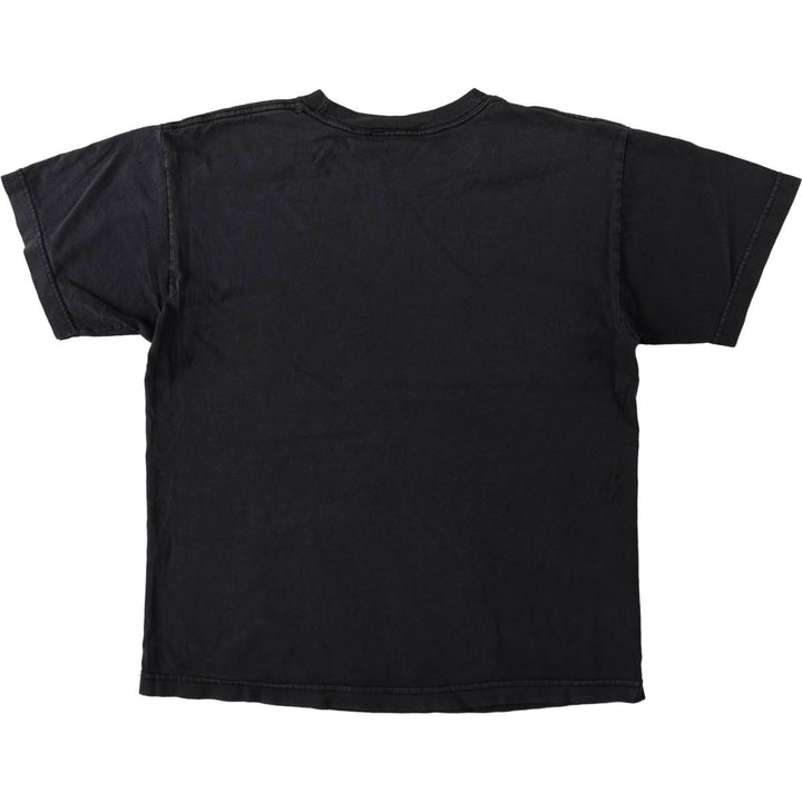 PIRATES OF THE CARIBBEAN Movie T-Shirt (Men's Size L) unclear black type Vintage Second Hand