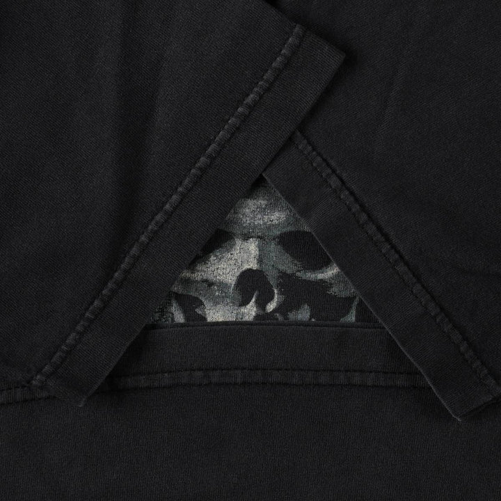 PIRATES OF THE CARIBBEAN Movie T-Shirt (Men's Size L) unclear black type Vintage Second Hand