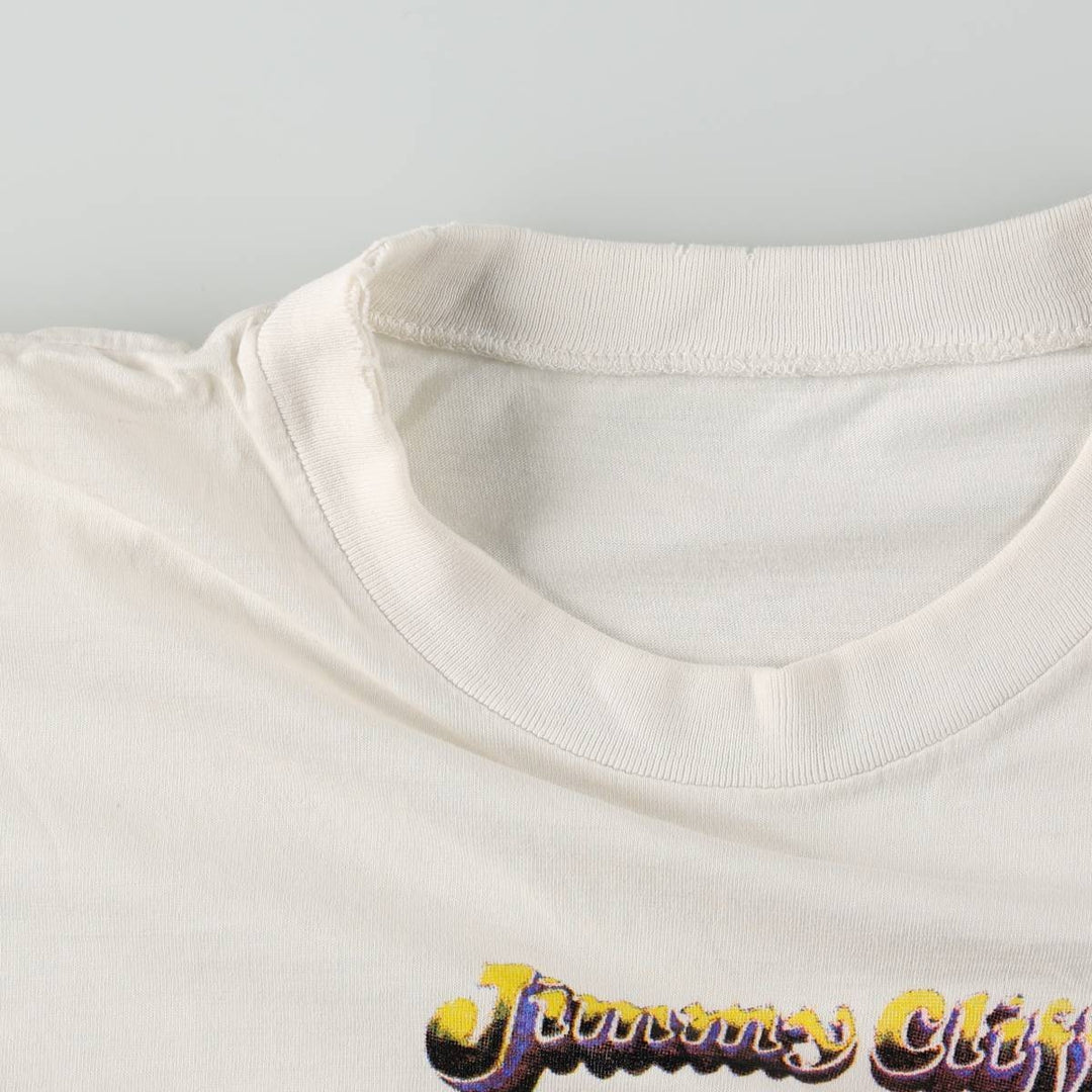 The Harder They Come Movie T-Shirt (Men's Size L) unclear white type Vintage Second Hand