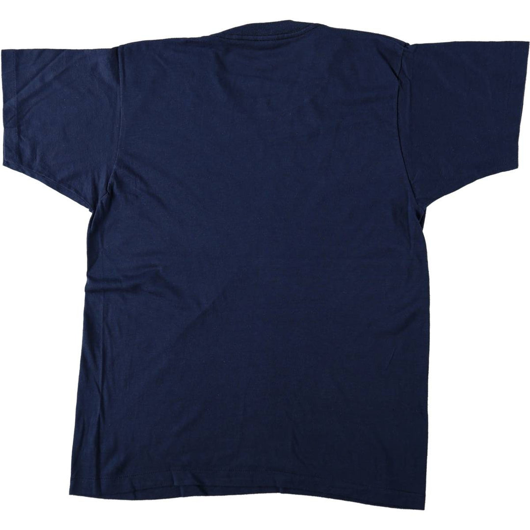 Screen Stars ET (Eaty) Movie T-Shirt, Made in USA, Men's Size L (approx.) cotton navy blue type Vintage Second Hand