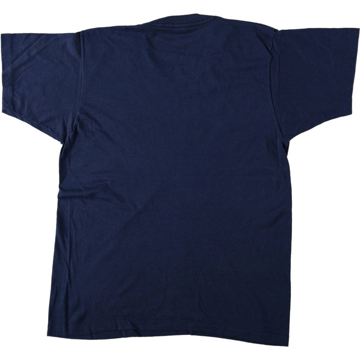 Screen Stars ET (Eaty) Movie T-Shirt, Made in USA, Men's Size L (approx.) cotton navy blue type Vintage Second Hand