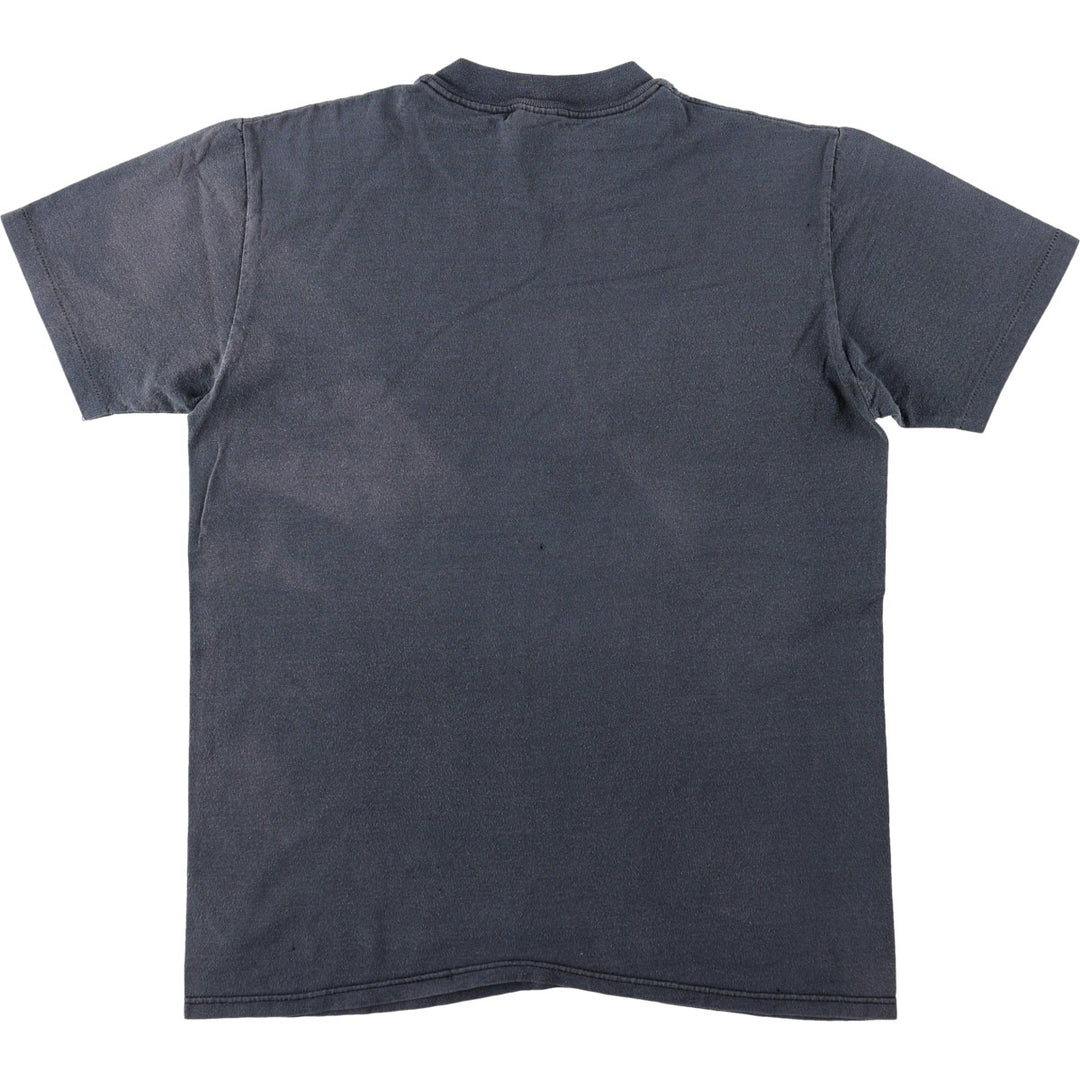 80'S Stedman Wiseguy Movie T-Shirt, Made in USA, Men's Size M (approx.), Vintage cotton Charcoal Vintage Second Hand