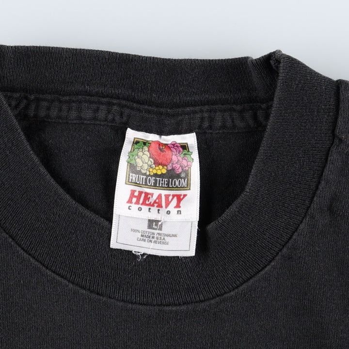90'S Fruit of the Loom ER (Emergency Room) Movie T-Shirt, Made in USA, Men's Size L (approx.), Vintage cotton black type Vintage Second Hand