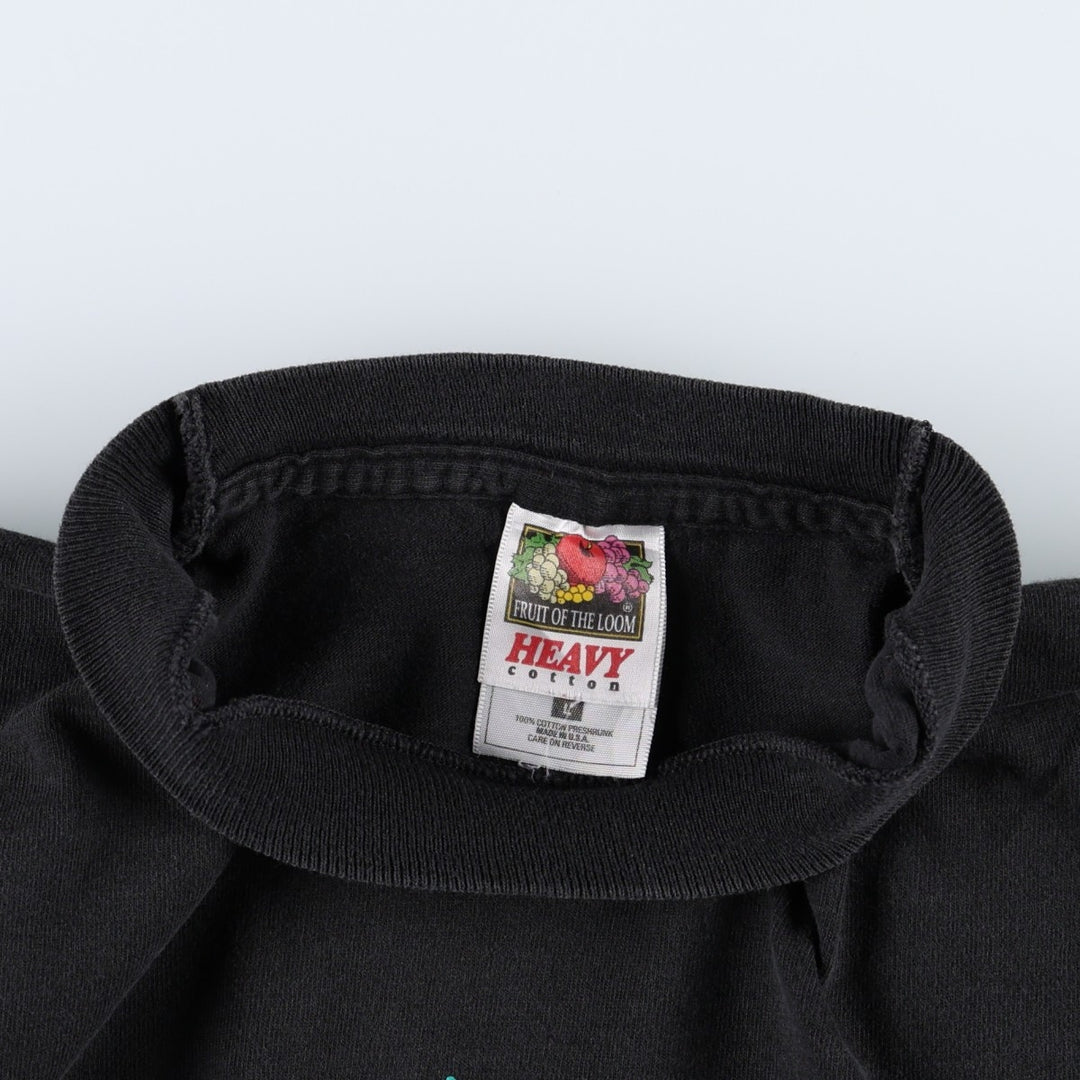 90'S Fruit of the Loom ER (Emergency Room) Movie T-Shirt, Made in USA, Men's Size L (approx.), Vintage cotton black type Vintage Second Hand