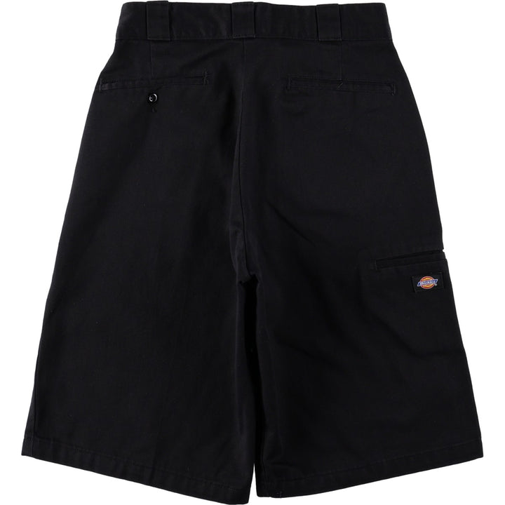 Dickies Work Shorts, Half Pants, Men's, W30 equivalent polyester black type Vintage Second Hand